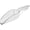 Clear-12 oz, variant on OWNTIDE Commercial Grade Polycarbonate Plastic Utility Ice Scoop, Clear, 64 oz