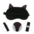 thumbnail image 2 of Unique Bargains 1 Pc Portable Cartoon Foxs Sleep Mask for Hotel Coffee Fleece, 2 of 3