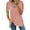 Pink womens tops dressy casual06, variant on Usmixi Cute Tops for Women Short Sleeve V-Neck Solid T shirts Summer Lightweight Cold Shoulder Plus Size Tunic Blouse Blue XL Clothes
