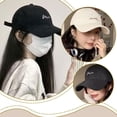 thumbnail image 4 of Daily Mix Store Solid Color Embroidered Sunscreen Baseball Daily New N2, 4 of 9