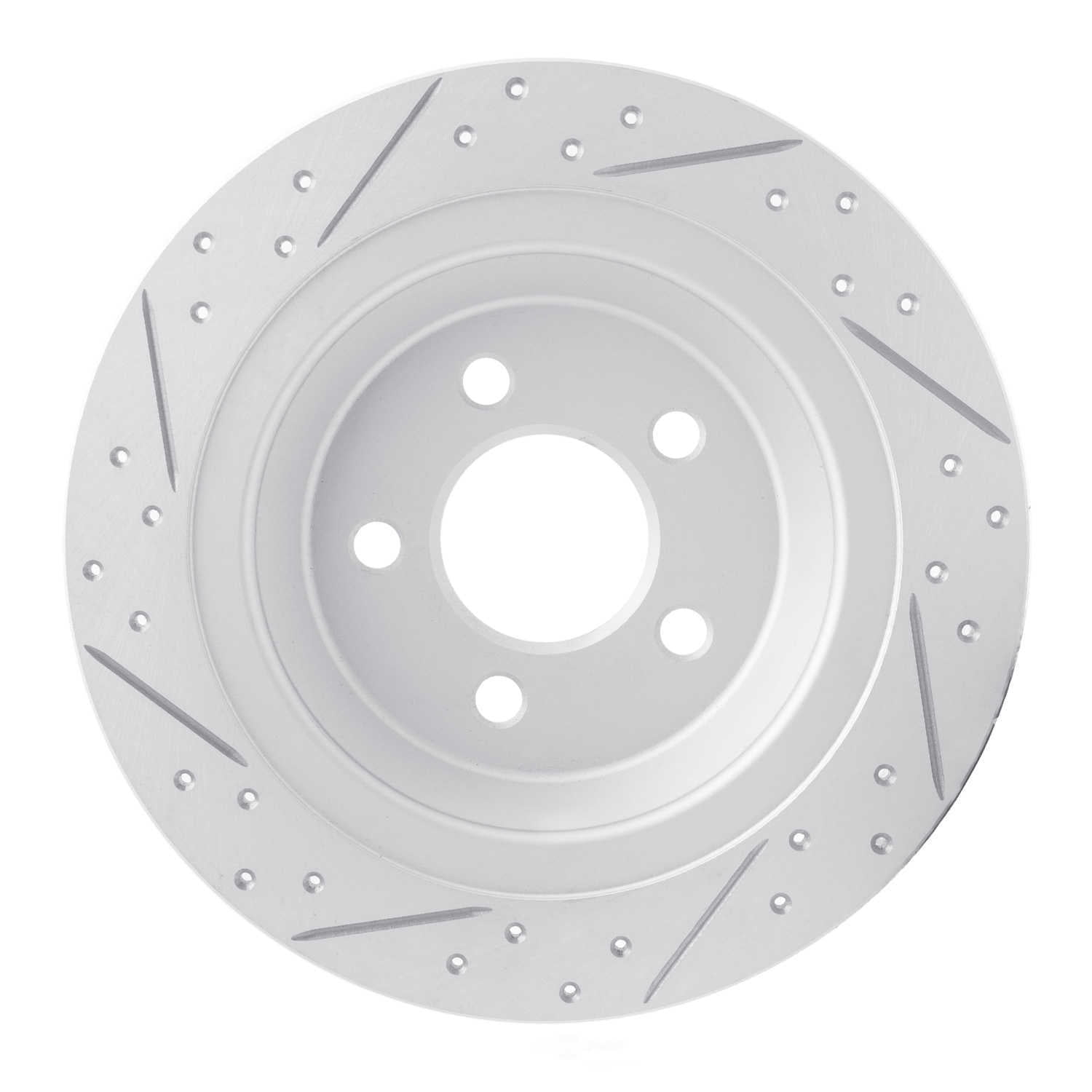 Dynamic Friction Company 830-54076R DFC Geoperformance Rotor - Drilled and Slotted