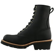 Chippewa Mens Baldor 8 Insulated Steel Toe EH Logger Boot Black - 73020 BLACK