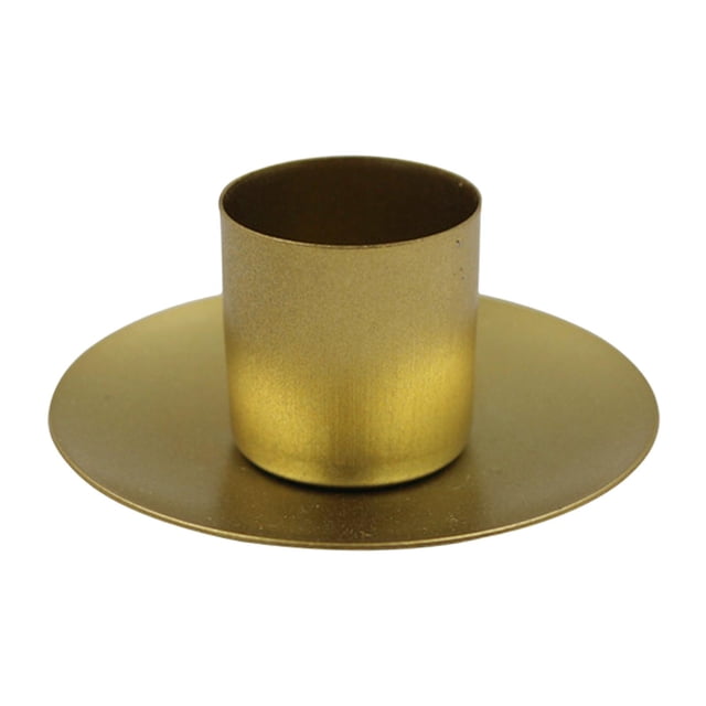 Portavelas de Pilar Luz de Velas Decoración del Hogar para Fiestas Navidad Comedor Dorado Pequeño Sunnimix Porta Vela