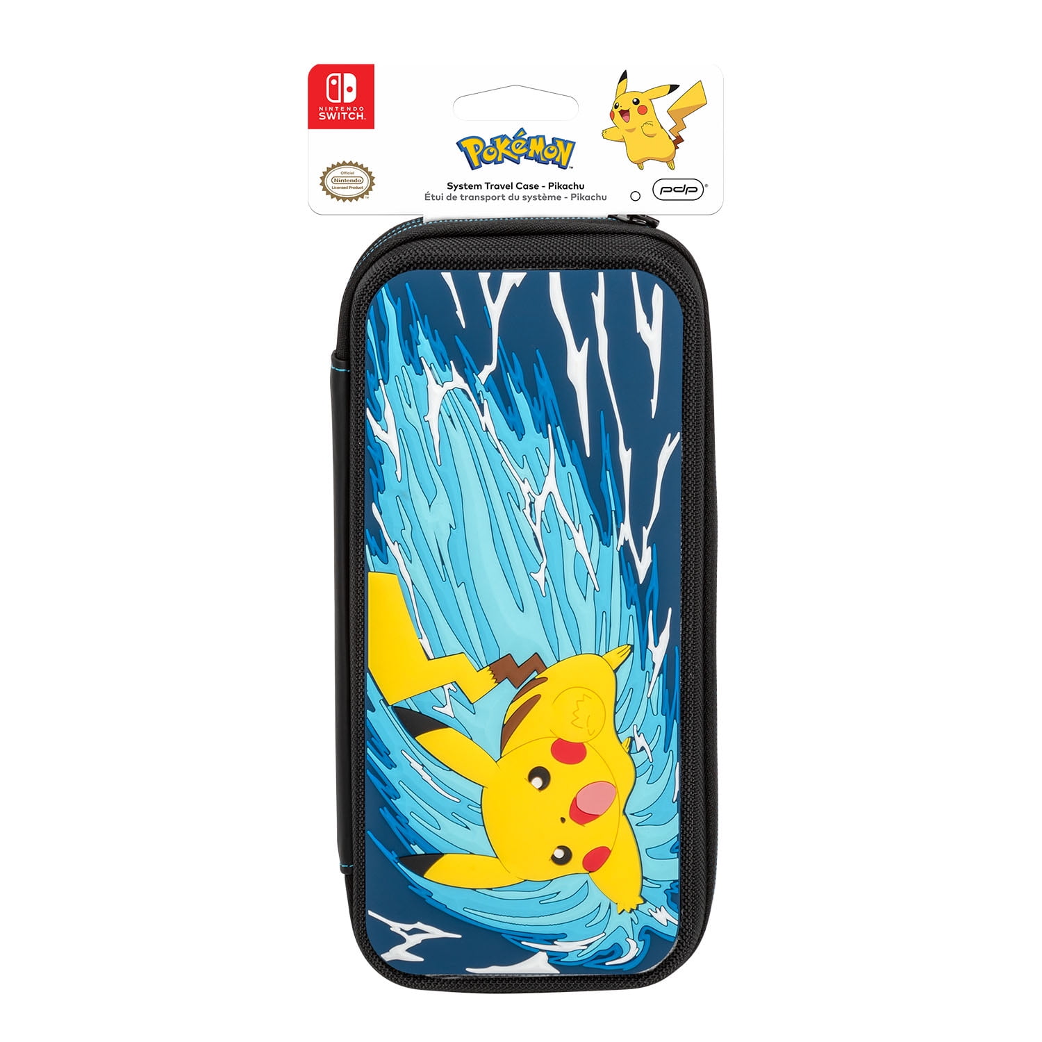 nintendo switch pikachu travel case