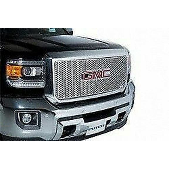 Putco 15-19 GMC Sierra HD (Does not Fit inAll terrain Modelin) Punch Stainless Steel Grilles - 84202 Fits select: 2016 GMC SIERRA K2500 DENALI, 2018 GMC SIERRA C2500 DENALI