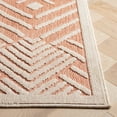 thumbnail image 3 of SAFAVIEH Milos Brad Geometric Indoor/Outdoor Area Rug, Rust/Ivory, 5' x 7', 3 of 7
