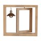 thumbnail image 4 of Marco de fotos giratorio de doble cara para centro de mesa, de madera, ideal para el hogar, escritorio y oficina. 214 cm x 234 cm, 4 of 9