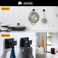 thumbnail image 2 of 5 Pieces Bathroom Hardware Accessories Set Towel Bar Set Wall Mounted, 2 of 6