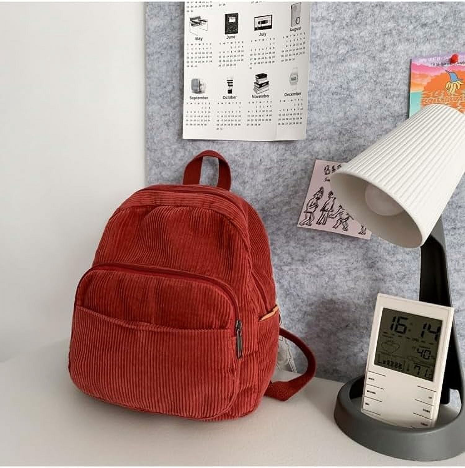 Small Backpack Purse for Women Aesthetic Mini Backpack Purse 