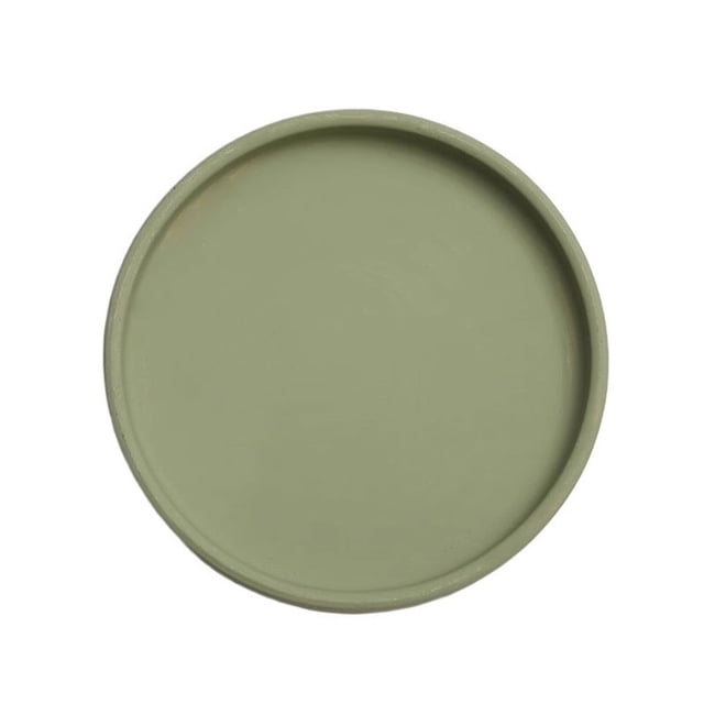 Bandejas de riego for plantas de cerámica, platillos redondos for macetas de salón y balcón.