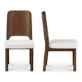 thumbnail image 4 of Moe's Home Collection Kerr Dining Chair Wood Beige, 4 of 5