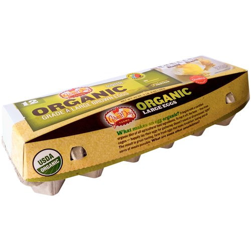 Farmer S Harvest Free Range Organic Grade A Brown Eggs 12 Count Walmart Com Walmart Com