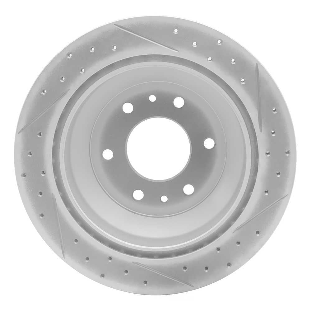 Dynamic Friction Company 830-48045L DFC Geoperformance Rotor - Drilled and Slotted