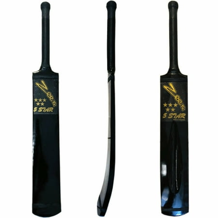 Tape Ball Soft Tennis Ball Cricket Bat Black Color Light Weight 5 Star Series Zeepk Tournament