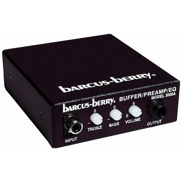 Barcus Berry 3000A Tampon Piézo Préamp avec EQ
