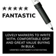 thumbnail image 6 of BIC Intensity Black Low Odor Dry Erase Markers, Fine Tip, 12-Count Pack, 6 of 8