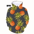 thumbnail image 4 of Mode Automne Hiver Sweat à Capuche Imprimé Ananas 3d Hommes et Femmes Sweat à Capuche Universel Couple Sweat à Capuche Décontracté Confortable Hauts pour Hommes, 4 of 5