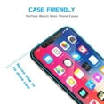 thumbnail image 2 of iPhone XS/X Anti-Glare Screen Protector - Tempered Glass Matte 3D Curved Edge Anti-Fingerprint Case Friendly 9H Hardness Q9Y for iPhone XS/X, 2 of 6