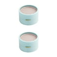 thumbnail image 2 of fastboy Exquisite Jewelry Box for Rings Earrings and Necklaces Ornate Organizer Case Blue 10 x 9.2 x 5.7cm 2Set, 2 of 6