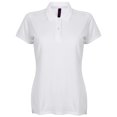 thumbnail image 1 of Henbury Womens Micro-Fine Short Sleeve Polo Shirt, 1 of 2