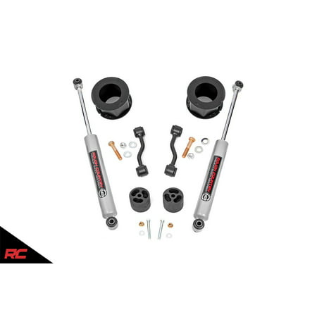 Rough Country Leveling Lift Kits compatible w/ 2019-2020 Jeep Gladiator JT Suspension (Best Jeep Suspension Lift Kit)