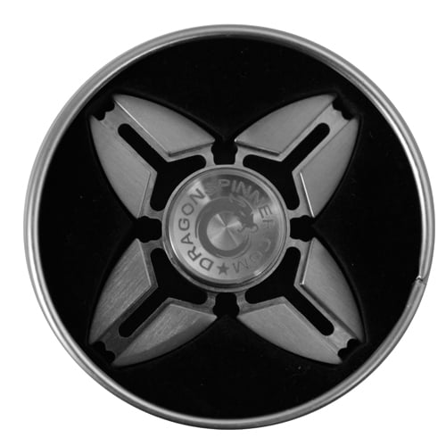 Four-Winged Claws Stainless Steel Metal Fidget Spinner – Maximum Spin Time – Precision Crafted – Smooth & Silent Rotation – Stress Relief & Focus Aid