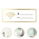 thumbnail image 5 of Señal Wifi acrílica de 2 uds., señal Wifi profesional, señal Wifi acrílica con contraseña, señal Wifi para el hogar, 5 of 5