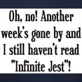 thumbnail image 3 of CafePress - Read Infinite Jest Women's Dark T Shirt - Women's Traditional Fit Dark T-Shirt, 3 of 4