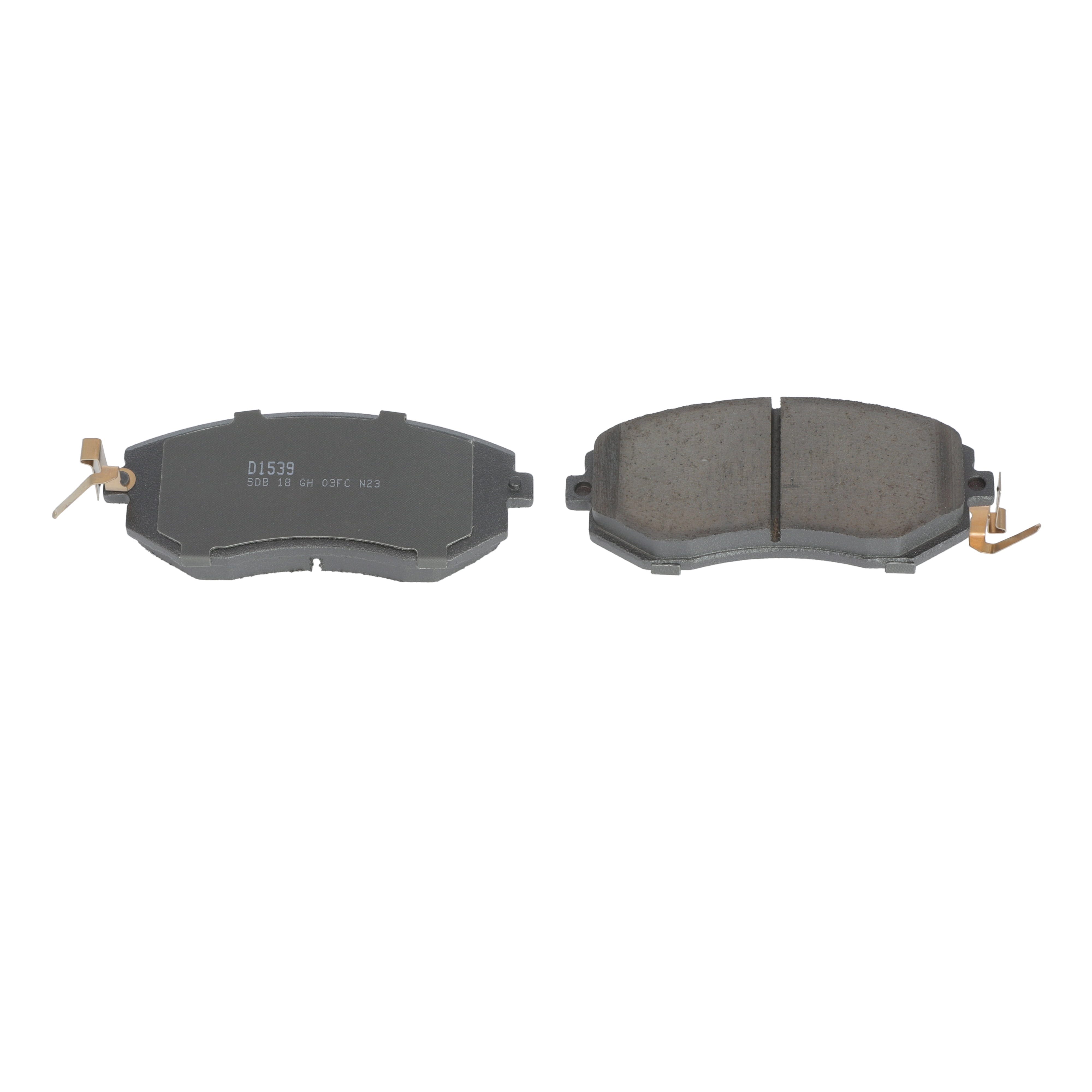 Winstop Brake Pad Set, Front WS.1539.0.C, Subaru Forester 2018-2011