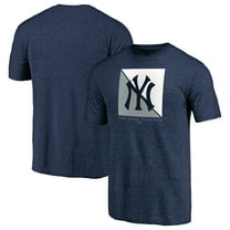 Men's Navy New York Yankees Pregame Vibe Tri-Blend T-Shirt