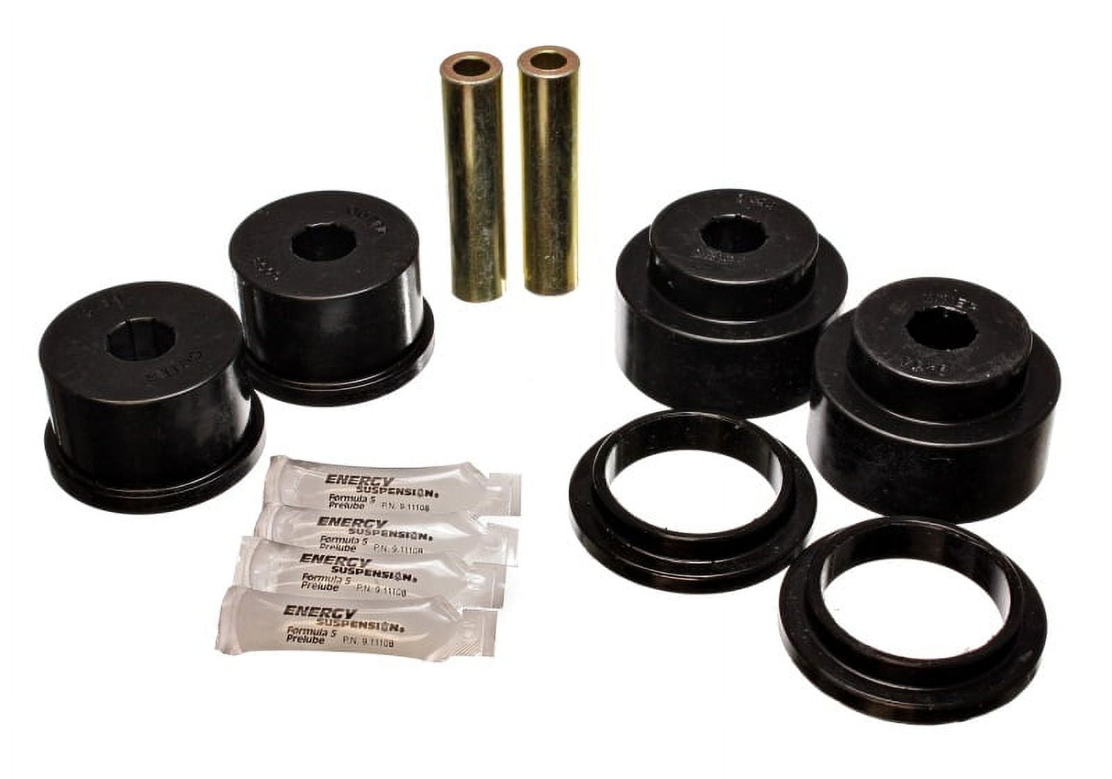 Energy Suspension 8.3121G Control Arm Bushing Set, Black Rear Performance Polyurethane