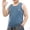 Blue, variant on Big Boys Tank Tops Casual Cotton Sleeveless Tops Crewneck Loose Summer Undershirts Teen Boys Tanks
