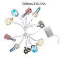 thumbnail image 3 of 6 Meter Musical Acrylic Mini Colorful String Lights for Kids Bedroom Kindergarten Tent Festival Party Atmosphere Decorations, 3 of 6