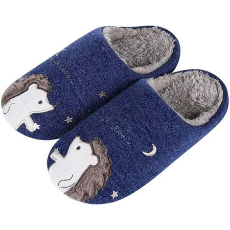 

Cute Unicorn House Slippers for Kids Animal Indoor Slippers Waterproof Sole Fuzzy Home Slippers