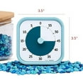 thumbnail image 6 of Time Timer MOD Home Edition — 60 Minute Kids Visual Timer Study Tool (Lake Day Blue), 6 of 7