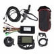 thumbnail image 3 of Kit de controlador de tres modos para bicicleta eléctrica, kit de conversión de bicicleta eléctrica, panel controlador, acelerador de pulgar y manija de freno, controlador y panel de bicicleta eléctrica, diseño aerodinámico, 3 of 8