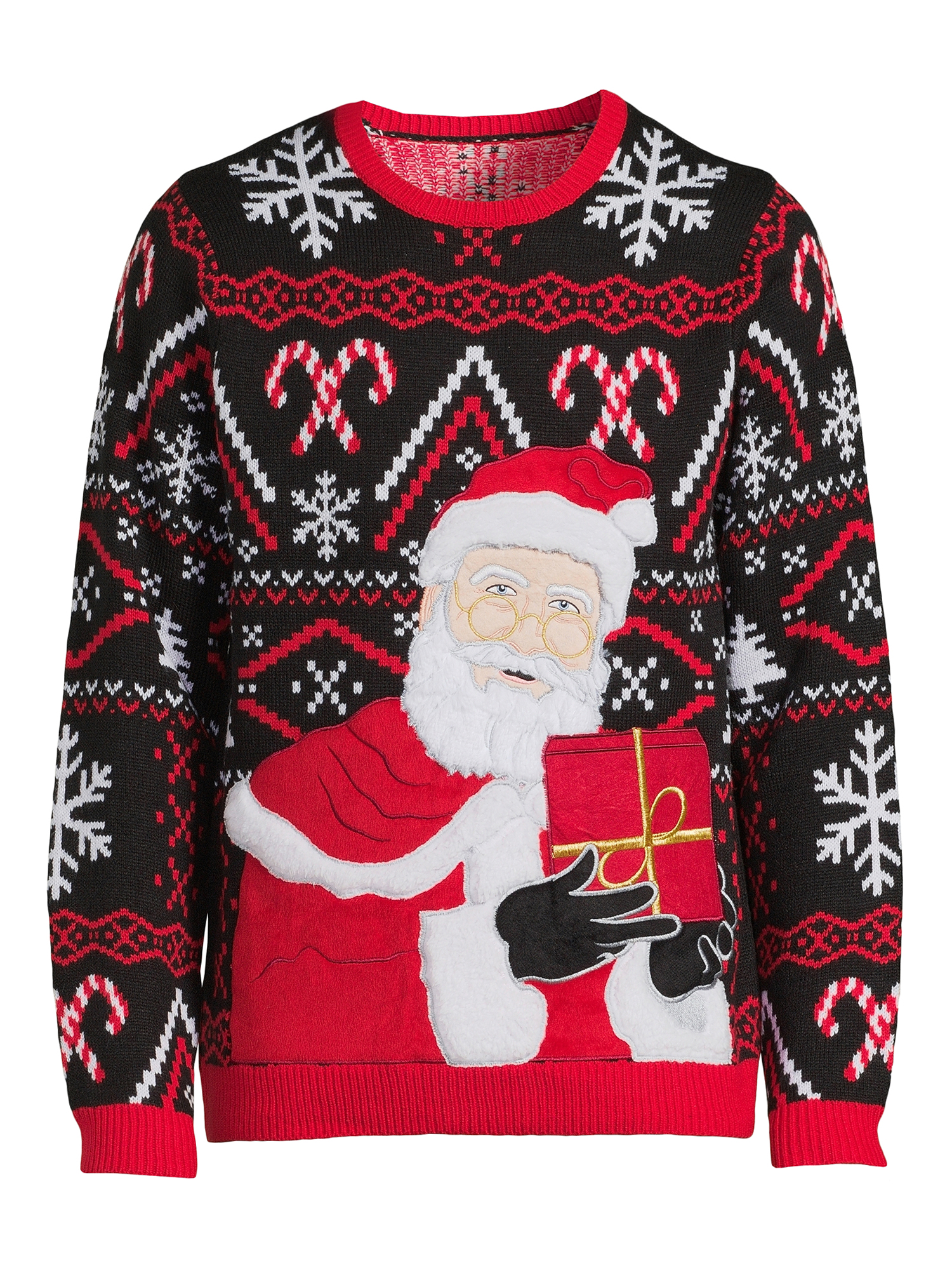 Jolly Sweaters Men's and Big Men's Ugly Christmas Sweater, Sizes S-3XL