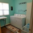 thumbnail image 2 of Laundry Rug, Non Skid Laundry Room Cheap Wash House Mat Waterproof Floor Runners for Bath Room 48’''x20'''', 2 of 6