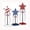 F, variant on 250th Anniversary Statue, Patriotic USA Flag Figurine, 1776-2026 Commemorative Collectible Decoration, Resin Durable Home Office Desk Display Gift