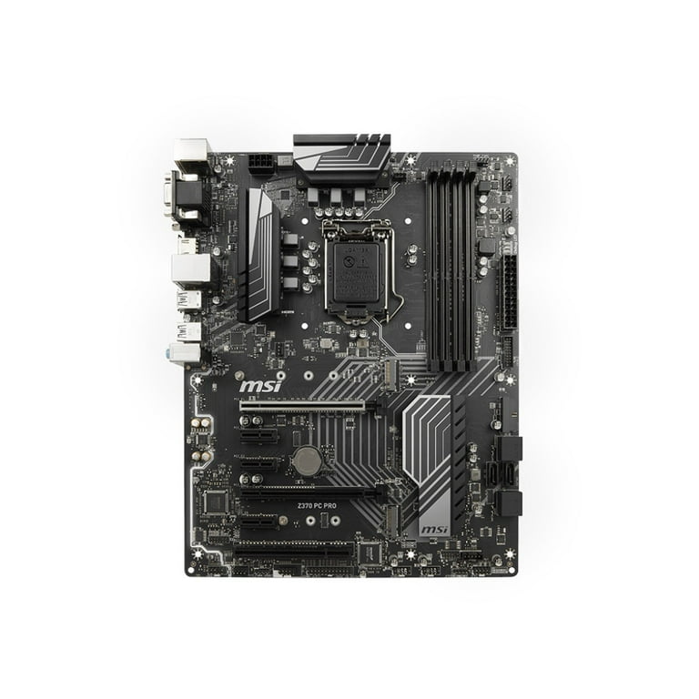 MSI Motherboard Z370 PC PRO - Walmart.com