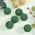 thumbnail image 6 of christmas decorations 6 Pcs velvet Christmas balls, matte Christmas tree ornaments and plastic ornaments 2.4 Inch, 6 of 6