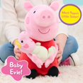 thumbnail image 3 of Lil Friends Peppa Pig Animal de Peluche de Hermana Mayor de 11,5 Pulgadas, Niños de 3 Años en Adelante, 3 of 5