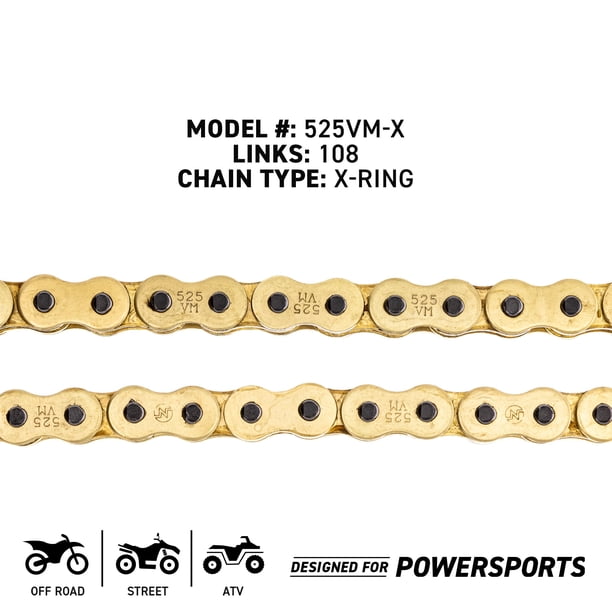 Niche Sprocket Chain Set for Kawasaki ZX750 16/42T 525 X-Ring