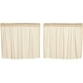 thumbnail image 5 of VHC Brands Tobacco Cloth Natural Curtain, Tier 24x36, 2, 5 of 8