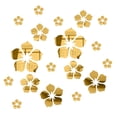 thumbnail image 1 of Pegatinas de pared de flores, pegatinas de decoración de fondo de TV para sala de estar, 1 of 5