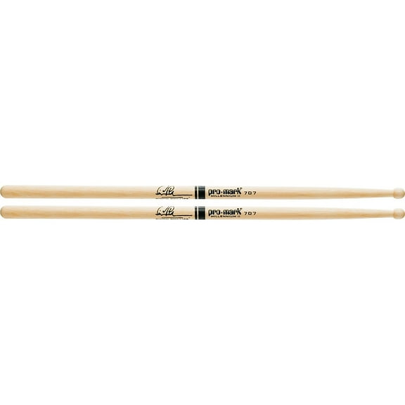 ProMark - TX707W - Simon Phillips 707 Hickory Drumstick, Wood Tip