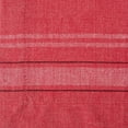 thumbnail image 2 of Mantel individual de cambray rojo con rayas francesas Design Imports juego de 6 13x19 100% Algodón, 2 of 2