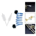 thumbnail image 2 of Trumpet Cleaning Kit - Includes Flexible Rod, Mouthpiece Brushes, Stainless Steel Spring, for Wind Instruments (Trumpets/Flutes), Deep Cleaning, 2 of 6