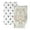 Black Crosses Soft Pastel Colors, variant on 2-Pack Soft 100% Cotton & Highly Absorbent Bath Towel 2 Defferent Pattern Designs Black Crosses Soft Pastel Colors