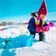thumbnail image 2 of Kit De Juguetes De Nieve Fabricante De Bolas De Nieve Juguetes De Bolas De Nieve Para Niños Juegos De Nieve Al Aire Libre De Invierno Peleas De Bolas De Nieve 9 Uds. Vogacara OD014134-00, 2 of 6